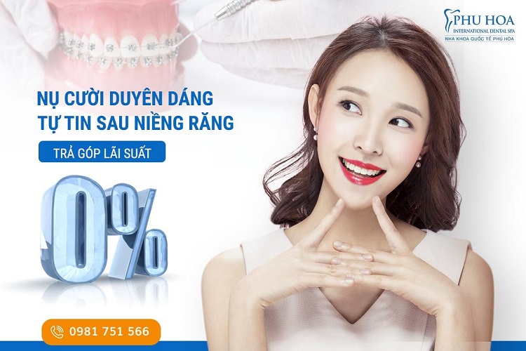 5. Nha khoa Quốc tế Phú Hòa - Niềng răng lãi suất 0% 1